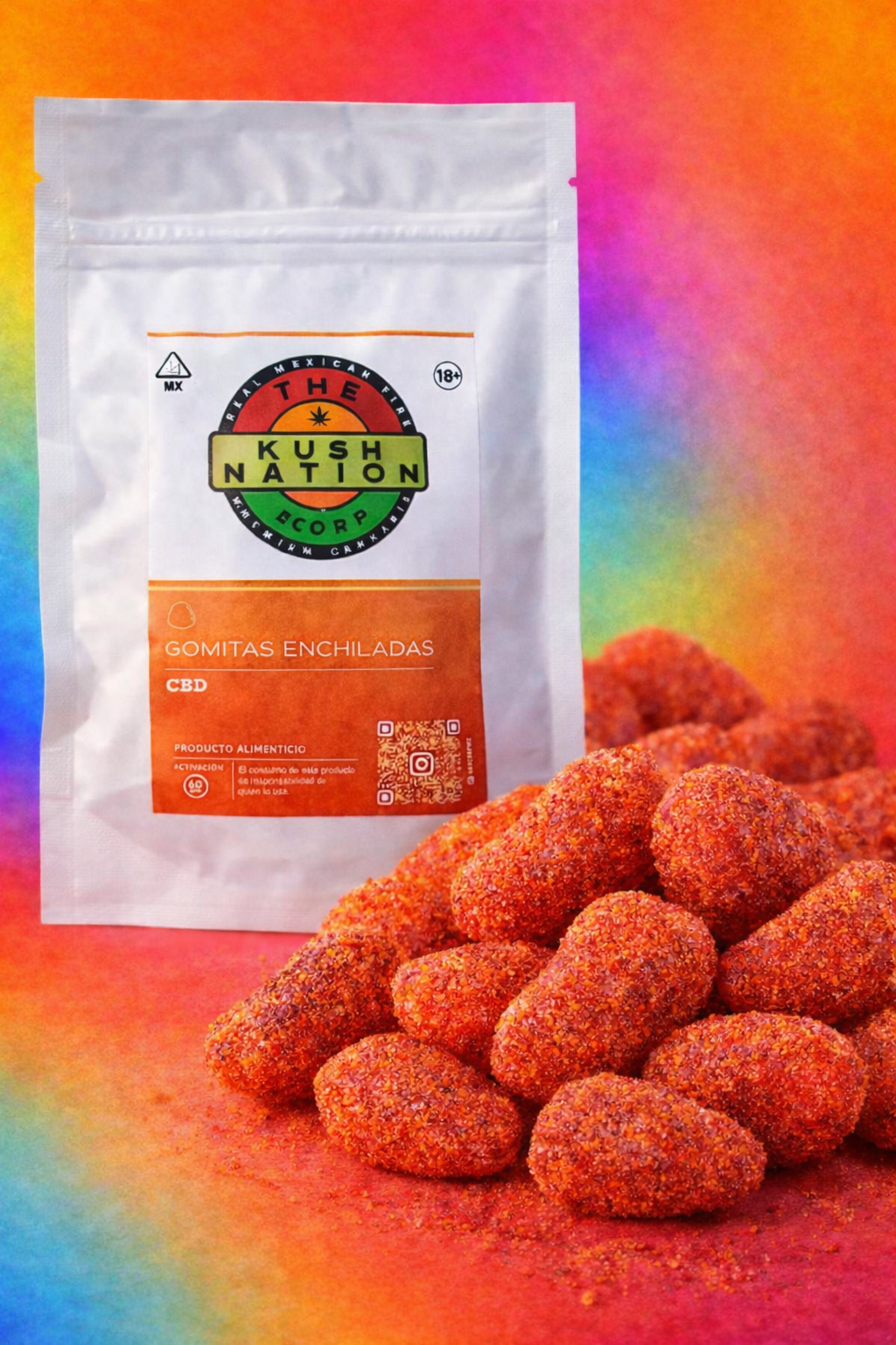 Gomitas enchiladas con CBD